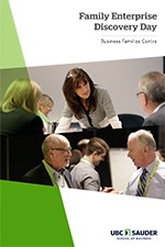 Family Enterprise Discovery Day brochure cover