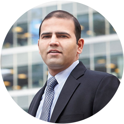 Profile image of a man in a business suit, Varun Sharma