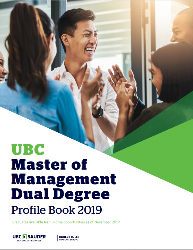 MM Dual Degree Profile Book