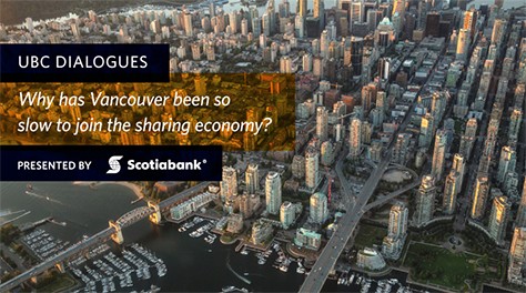 Aerial image of downtown Vancouver